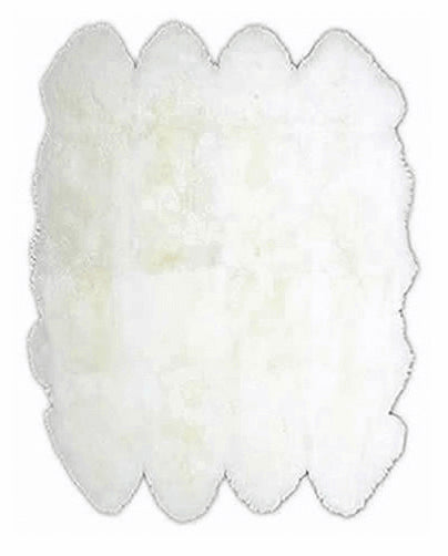 Oversize Ivory Sheepskin Rugs